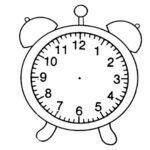 COLOREAR RELOJ DESPERTADOR 2054_horloge