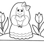Colorear princesa 2755_Little25252520people25252520coloring25252520pages25252520for25252520babies2525252022