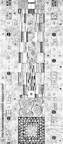Gustav Klimt Frisia Stoclet