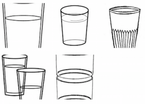dibujos de vaso