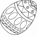 PINTAR HUEVOS DE PASCUA huevo de pascua para colorear