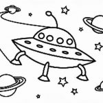 UN VIAJE POR EL ESPACIO FICHAS PARA PINTAR
